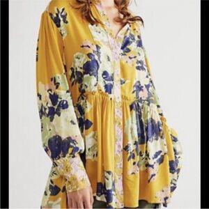 Free People Brunch a Bunch Tunic S